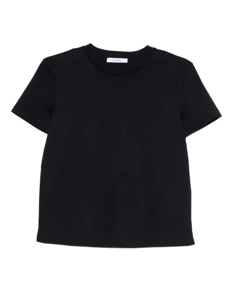 Max Mara Kurzärmeliges T-Shirt - Blau Blau