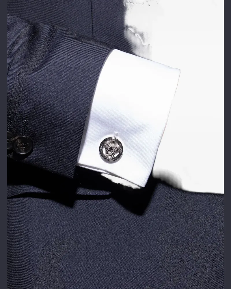Versace Medusa Head round-shape cufflinks - Silber Silber