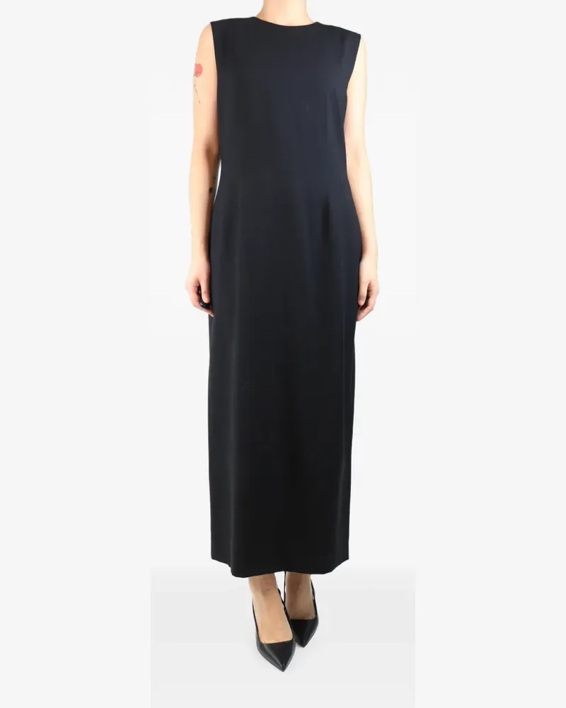 La Collection sleeveless midi dress - Schwarz Schwarz