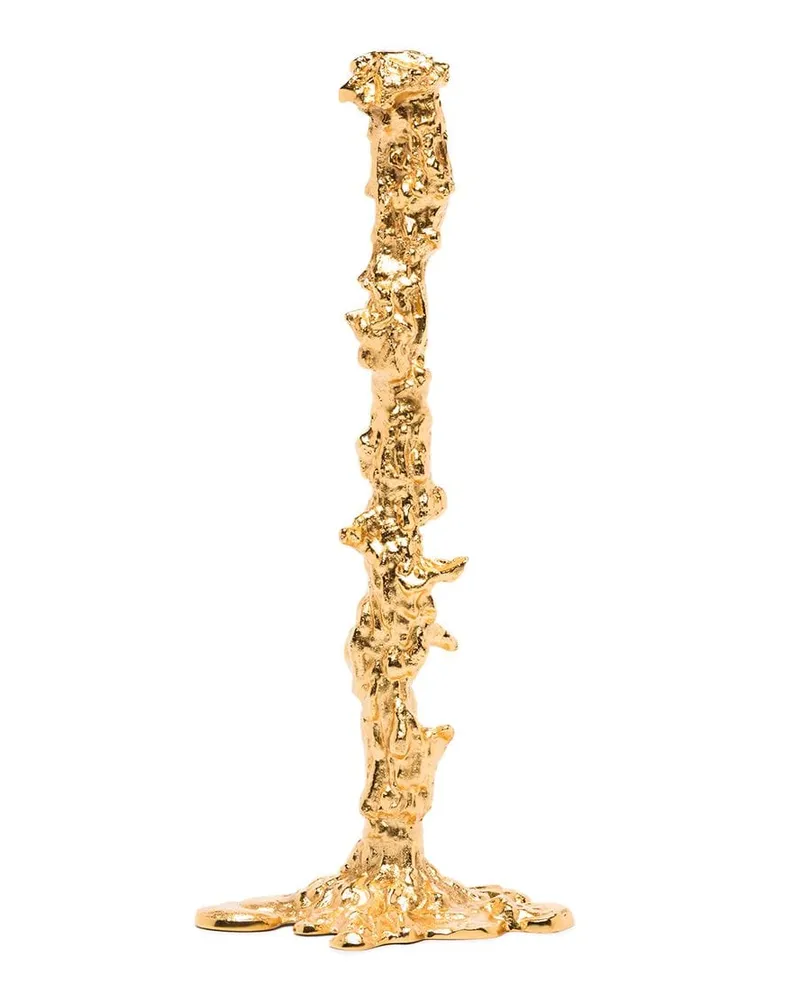 POLSPOTTEN Drip XXL Kerzenhalter - Gold Gold