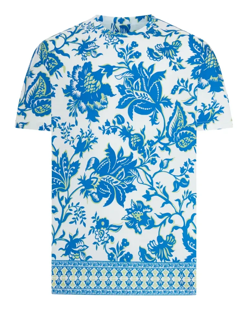 Etro Soho floral-print T-shirt - Weiß Weiß