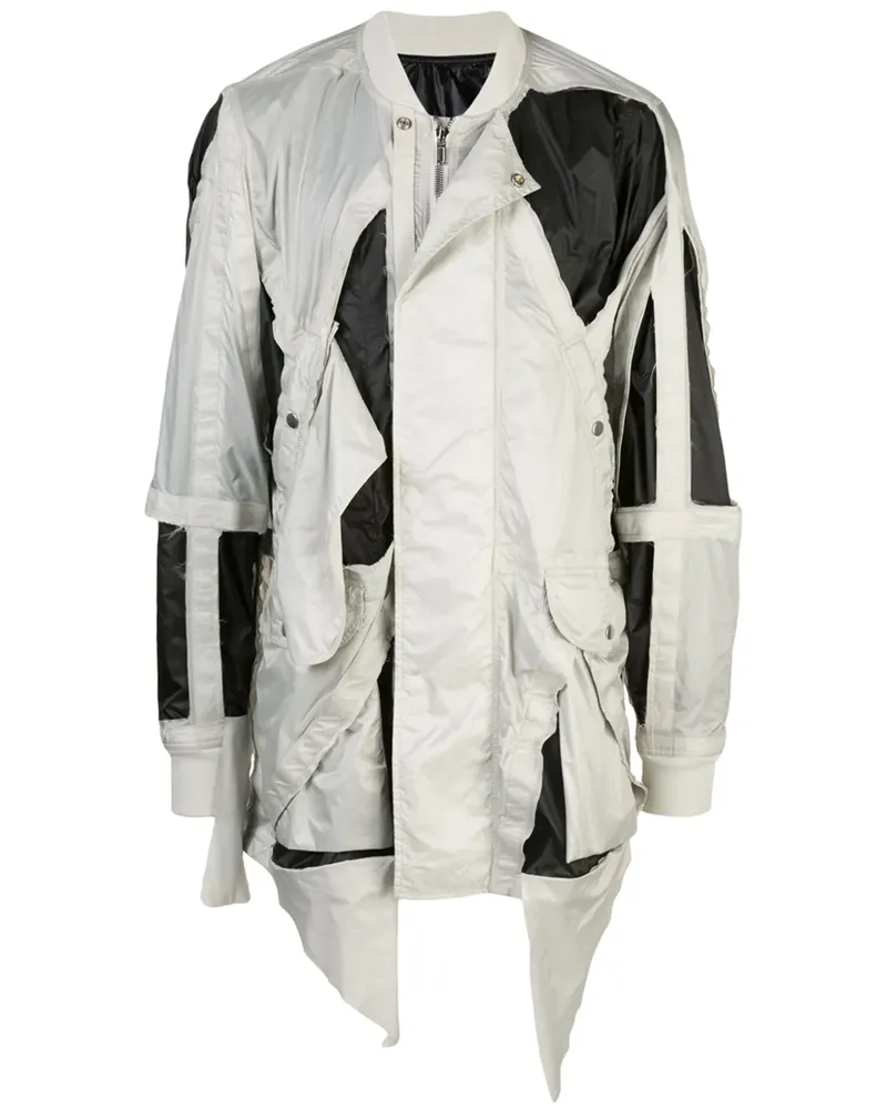 Rick Owens Jacke mit Cut-Outs - Grau Grau