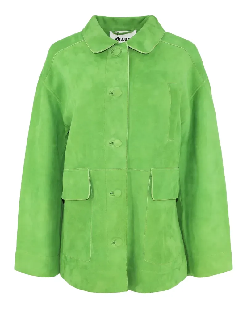 STAUD Roxanne patch-pocket jacket - Grün Grün