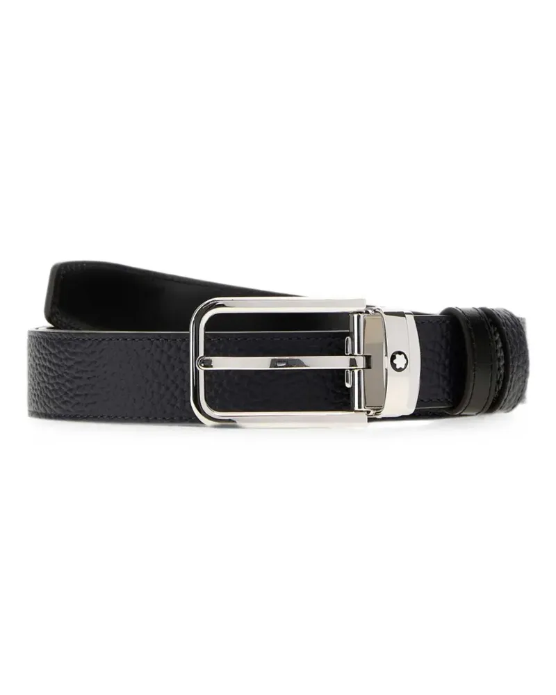 Montblanc Wendbarer Gürtel - Blau Blau