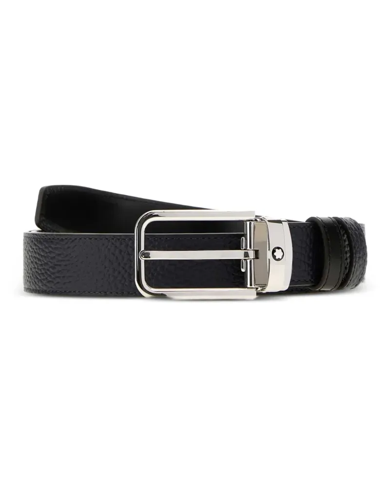 Montblanc Wendbarer Gürtel - Blau Blau