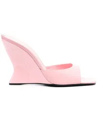 Sergio Rossi Offene Mules 110mm Rosa