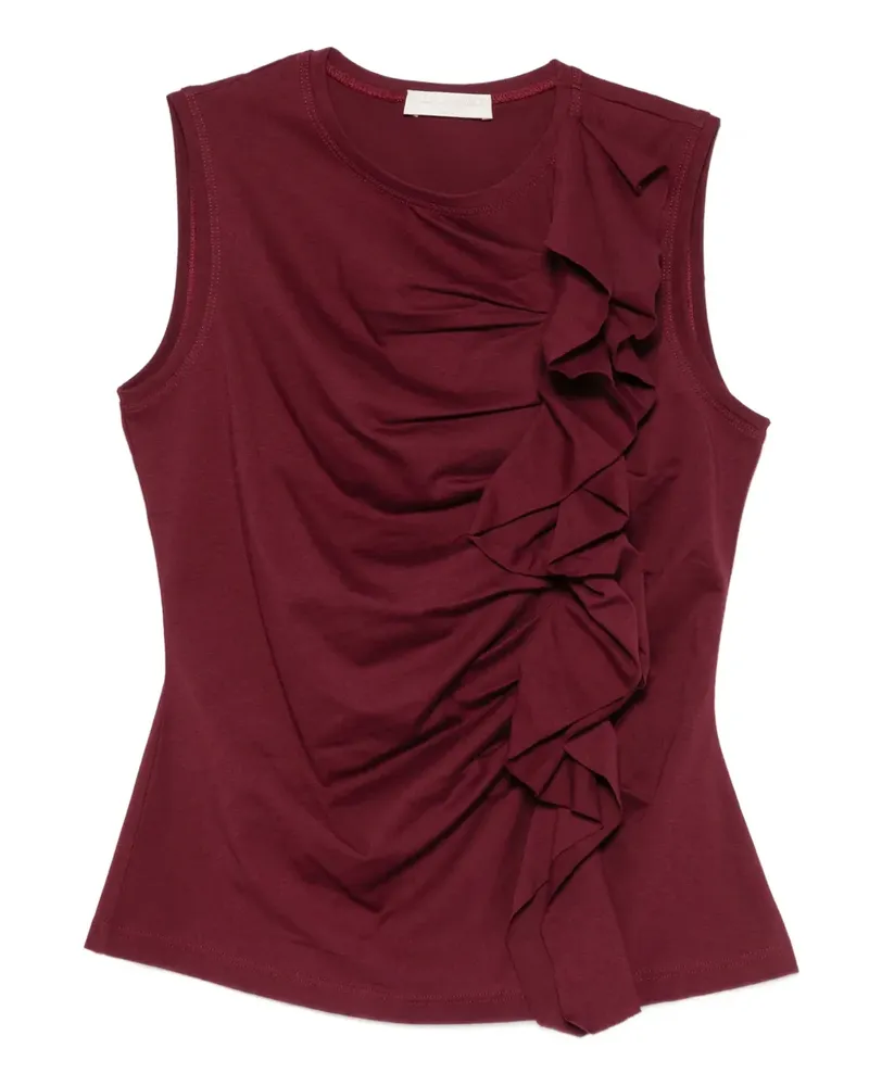 Ulla Johnson Clio ruffled tank top - Rot Rot