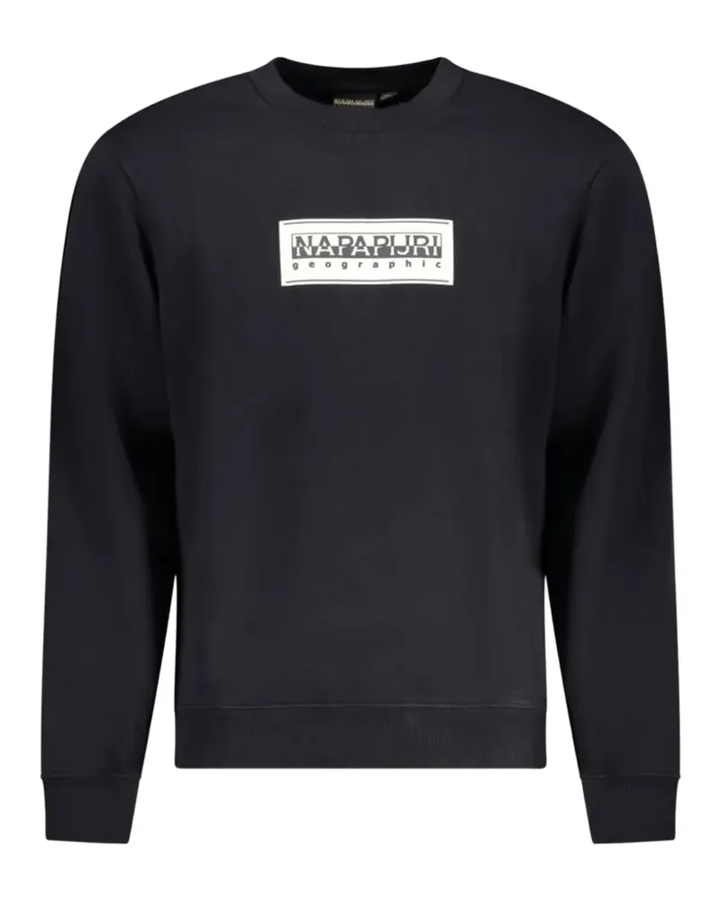 Napapijri logo-print sweatshirt - Schwarz Schwarz