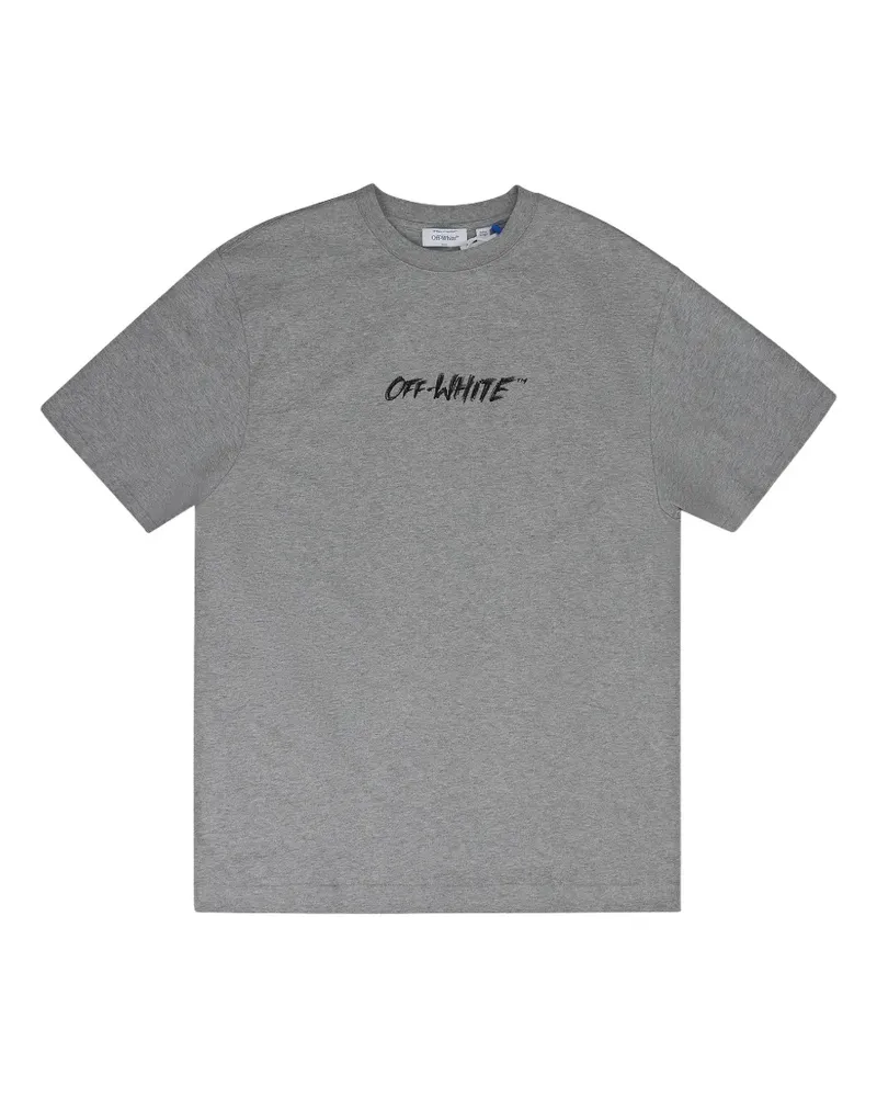 OFF-WHITE Sweatshirt mit Pfeil-Print - Grau Grau