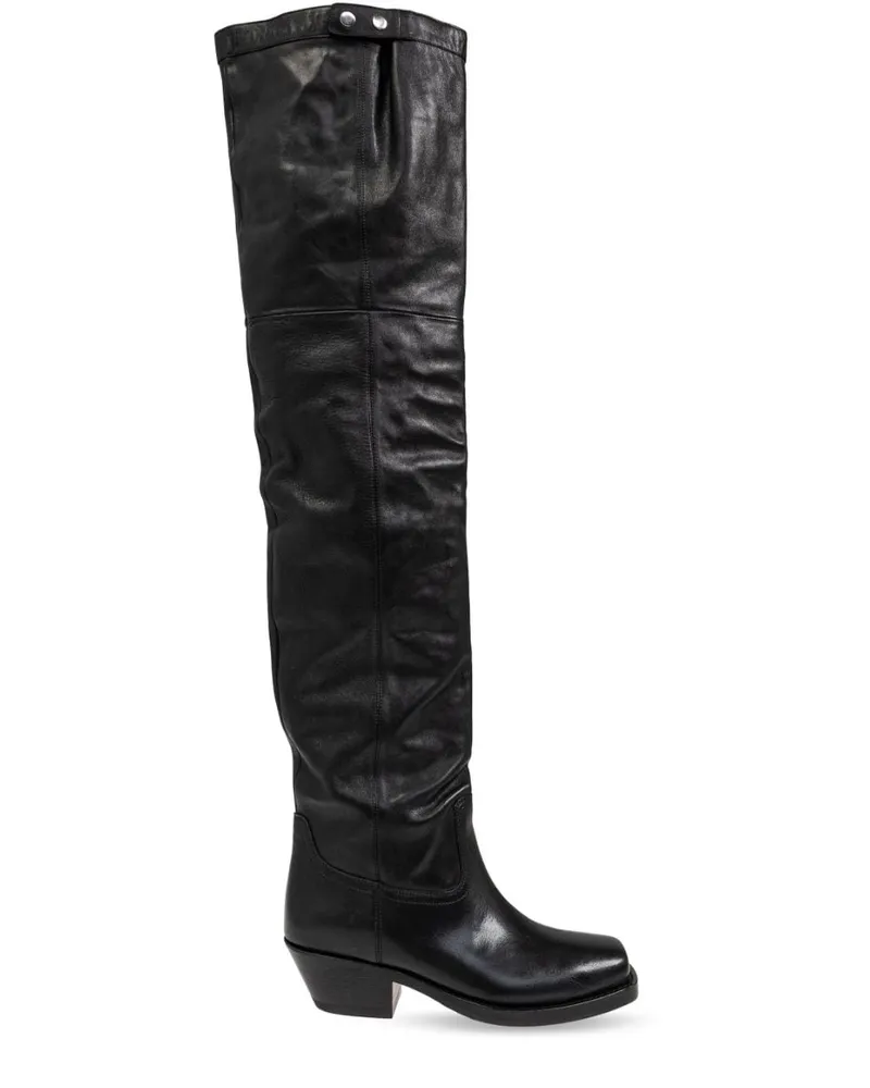 Isabel Marant Amati Stiefel 50mm - Schwarz Schwarz