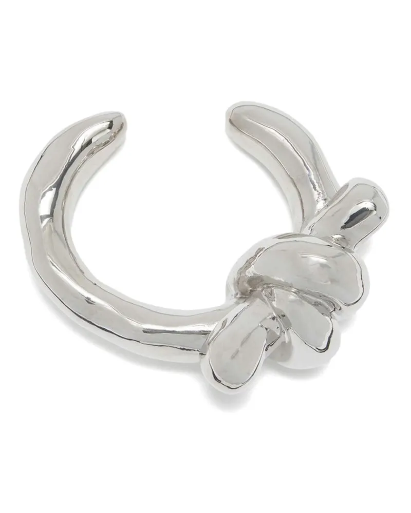 Jil Sander Armspange mit Knoten - Grau Grau