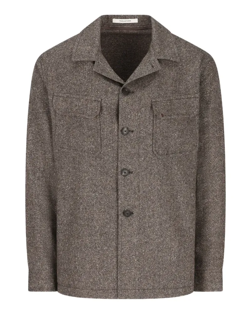 Tagliatore Jacke mit aufgesetzten Taschen - Braun Braun