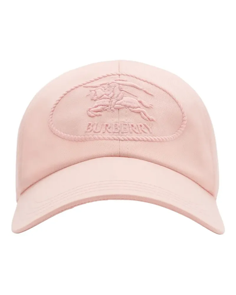 Burberry Knight Stamp Baseballkappe aus Gabardine - Rosa Rosa
