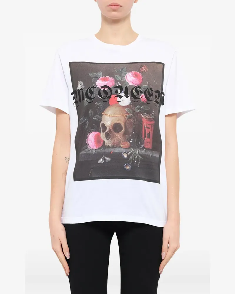 Alexander McQueen Still Life' T-Shirt - Weiß Weiß