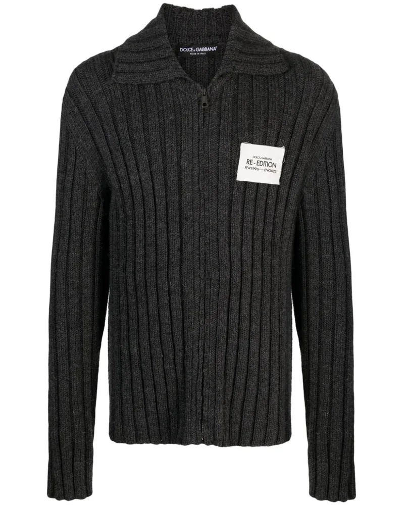 Dolce & Gabbana Re-Edition Cardigan - Grau Grau