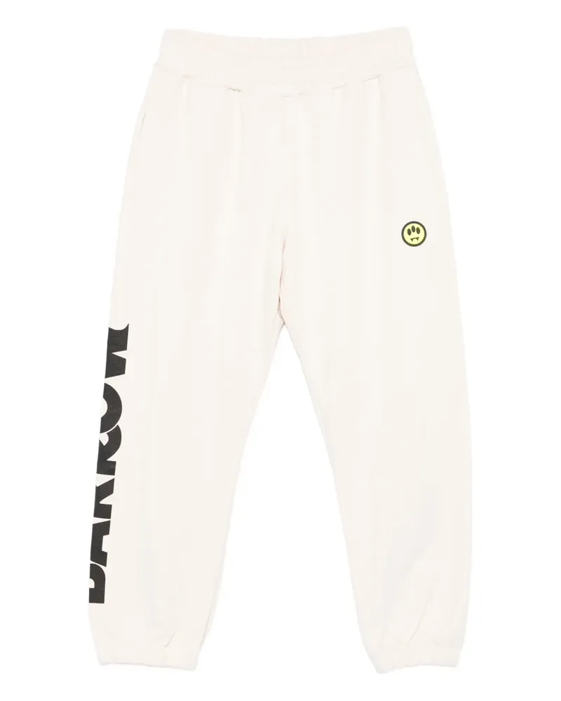 BARROW Jogginghose mit Logo-Print - Nude Nude