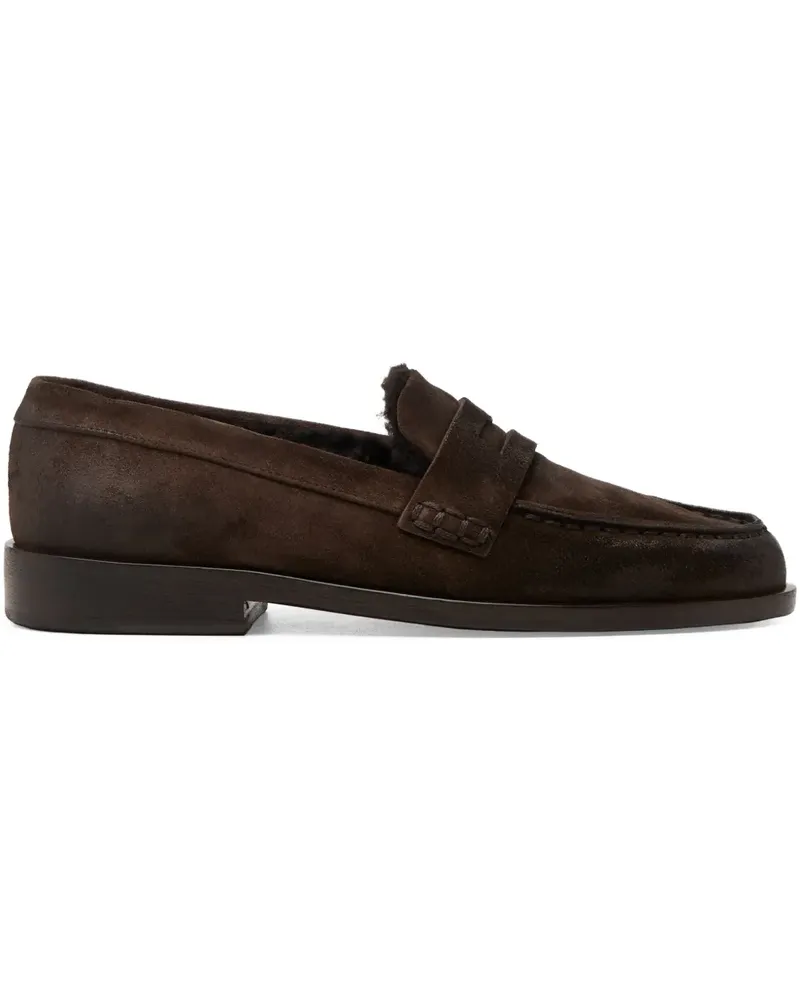 Marsèll Mocasso Loafer mit Einsätzen - Braun Braun