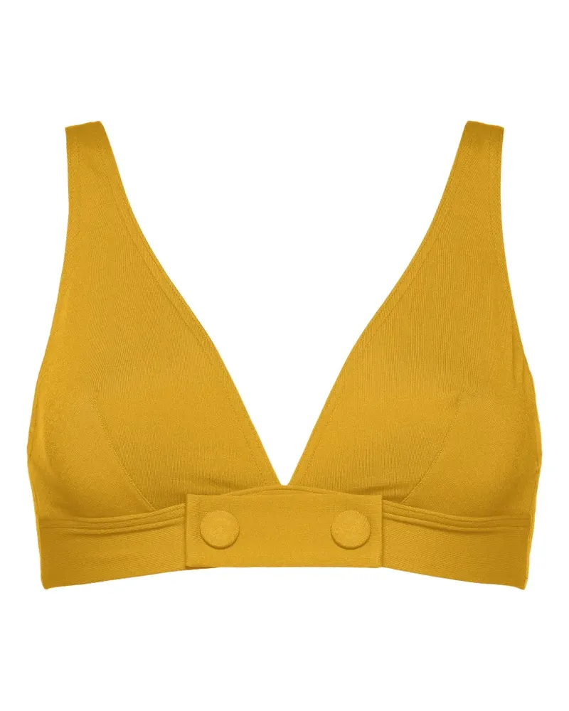 Eres Klassisches Triangel-Bikinioberteil - Gelb Gelb