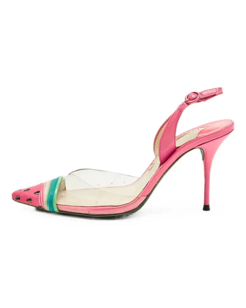 Sophia Webster Watermelon slingback pumps - Rosa Rosa