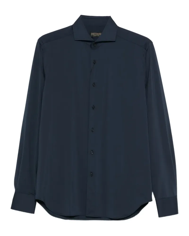 Dell'oglio Klassisches Hemd - Blau Blau