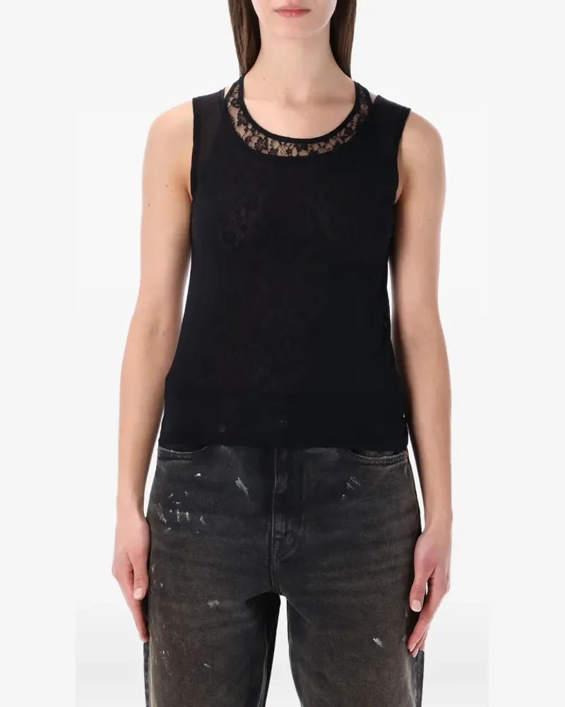 Our Legacy Stocking Tanktop aus Jersey - Schwarz Schwarz