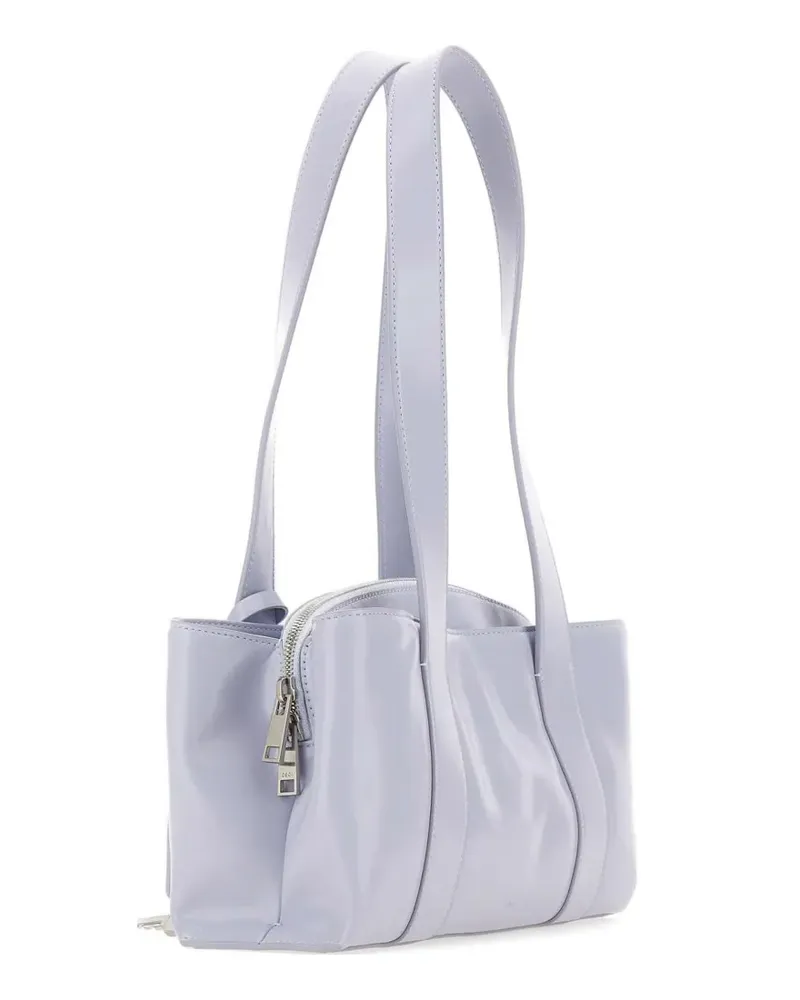 OSOI key padlock leather shoulder bag - Violett Violett