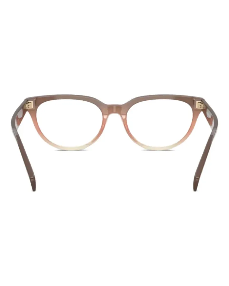 Michael Kors geometric frame glasses - Braun Braun