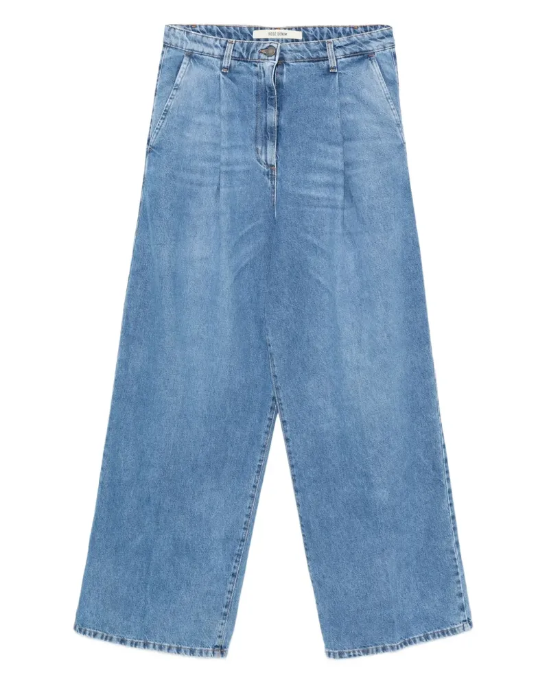 ..,merci Jeans mit Falten - Blau Blau