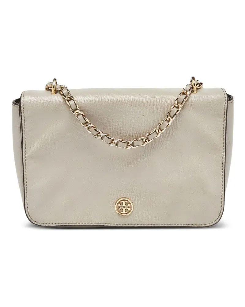 Tory Burch Schultertasche mit Kettenriemen - Nude Nude