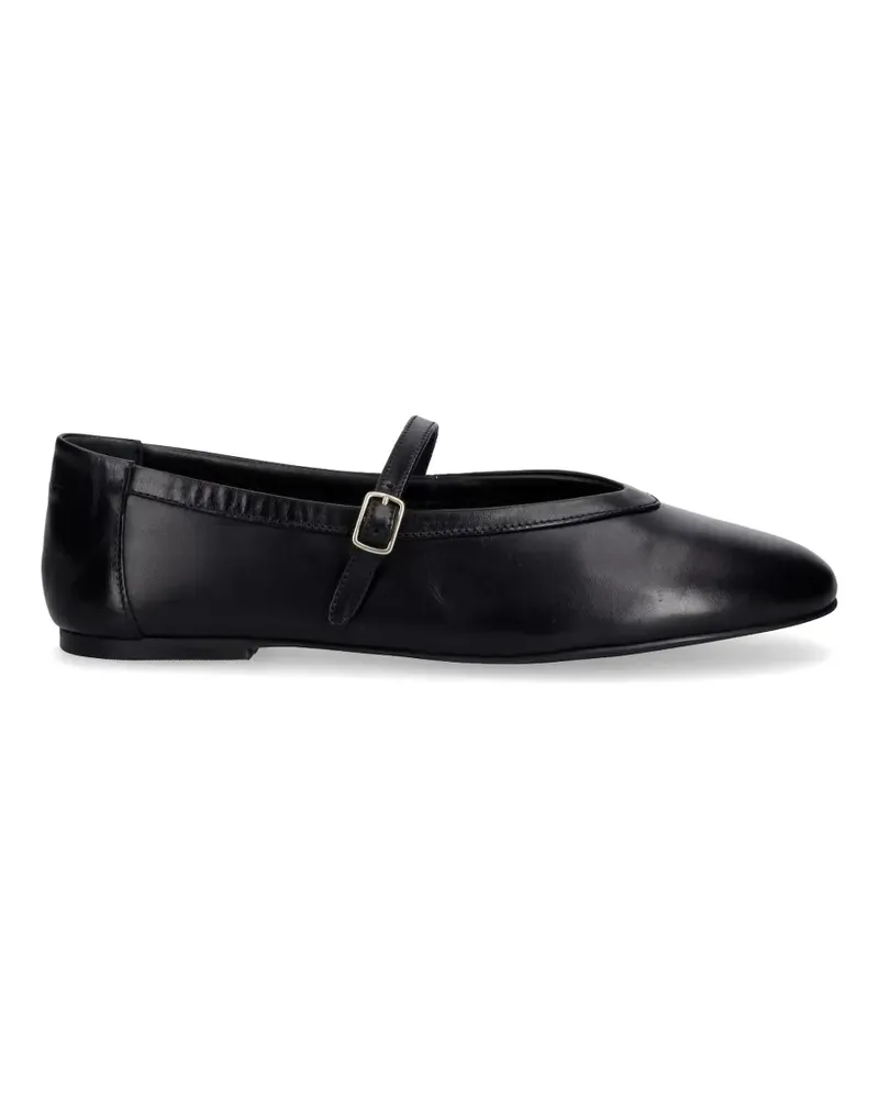 Gant buckle-fastening leather ballet flats - Schwarz Schwarz