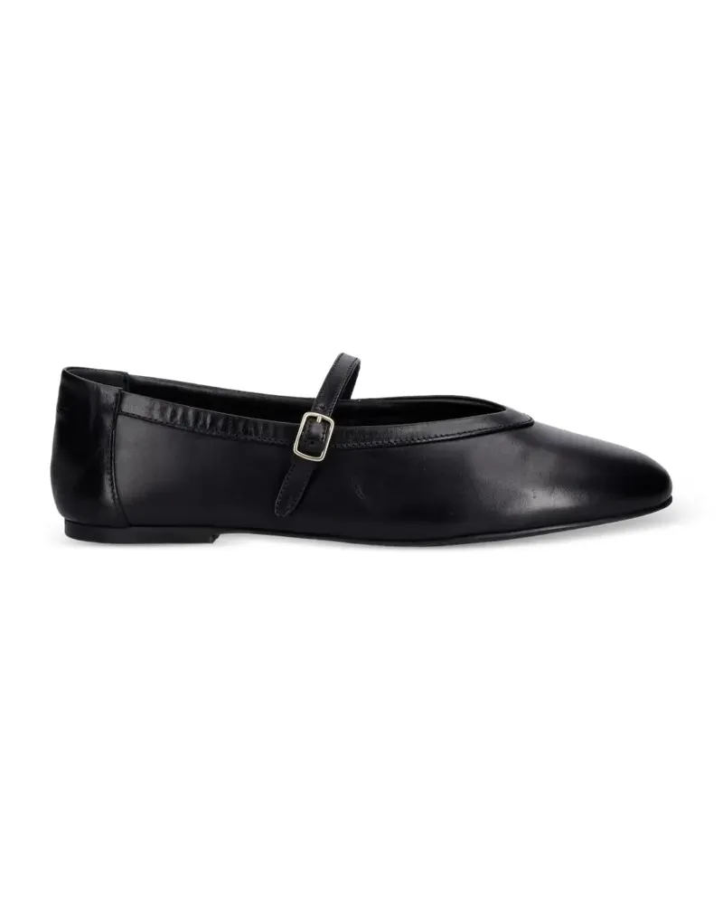 Gant buckle-fastening leather ballet flats - Schwarz Schwarz