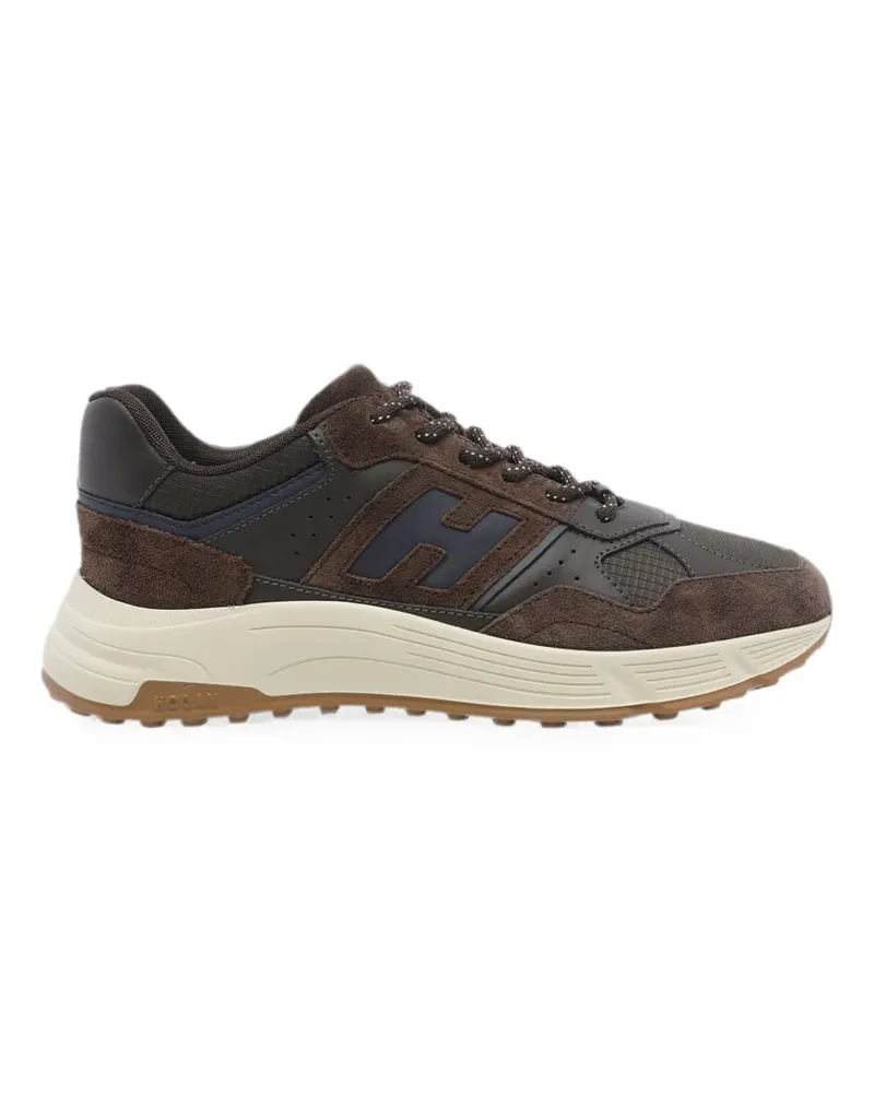 Hogan Hyperlight Sneakers mit Wildledereinsatz - Braun Braun