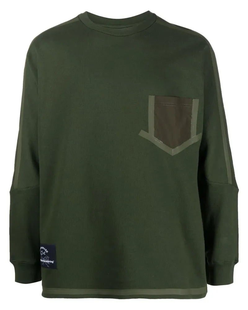 Paul & Shark x White Mountaineering Pullover - Grün Grün