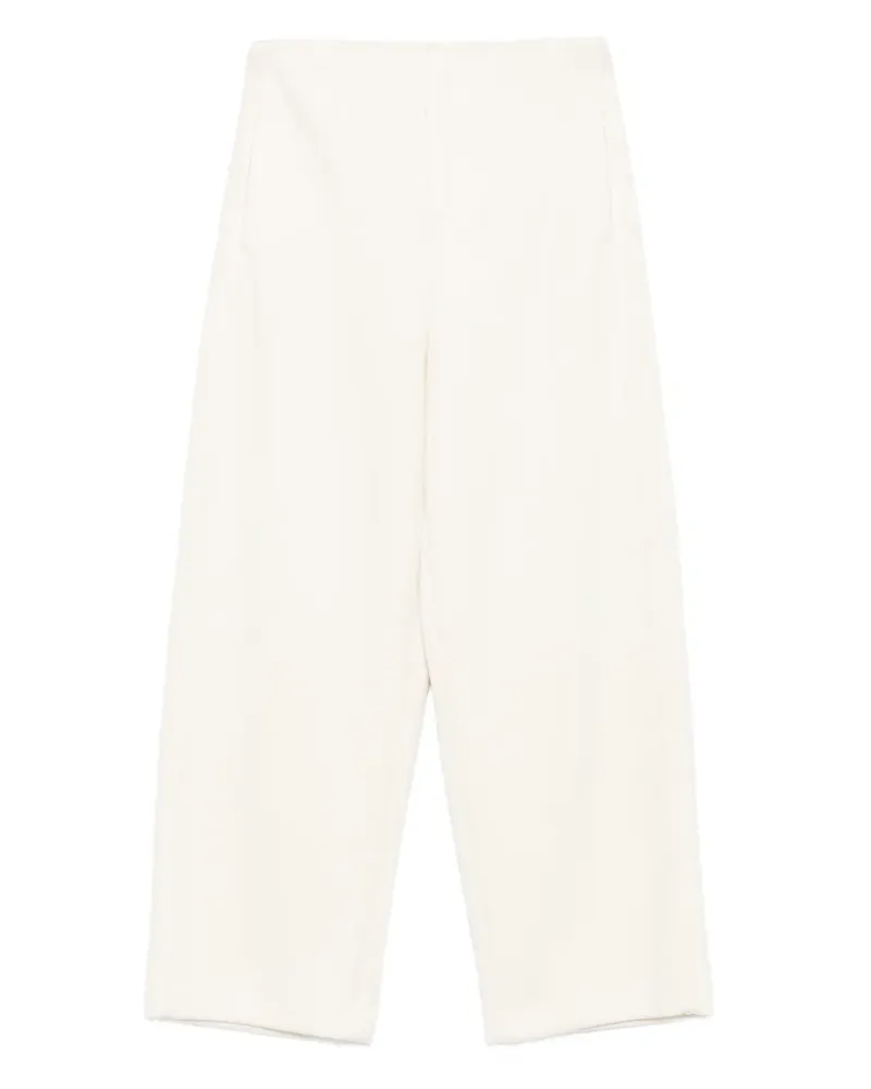 Max Mara Cropped-Palazzohose - 001 WHITE 001