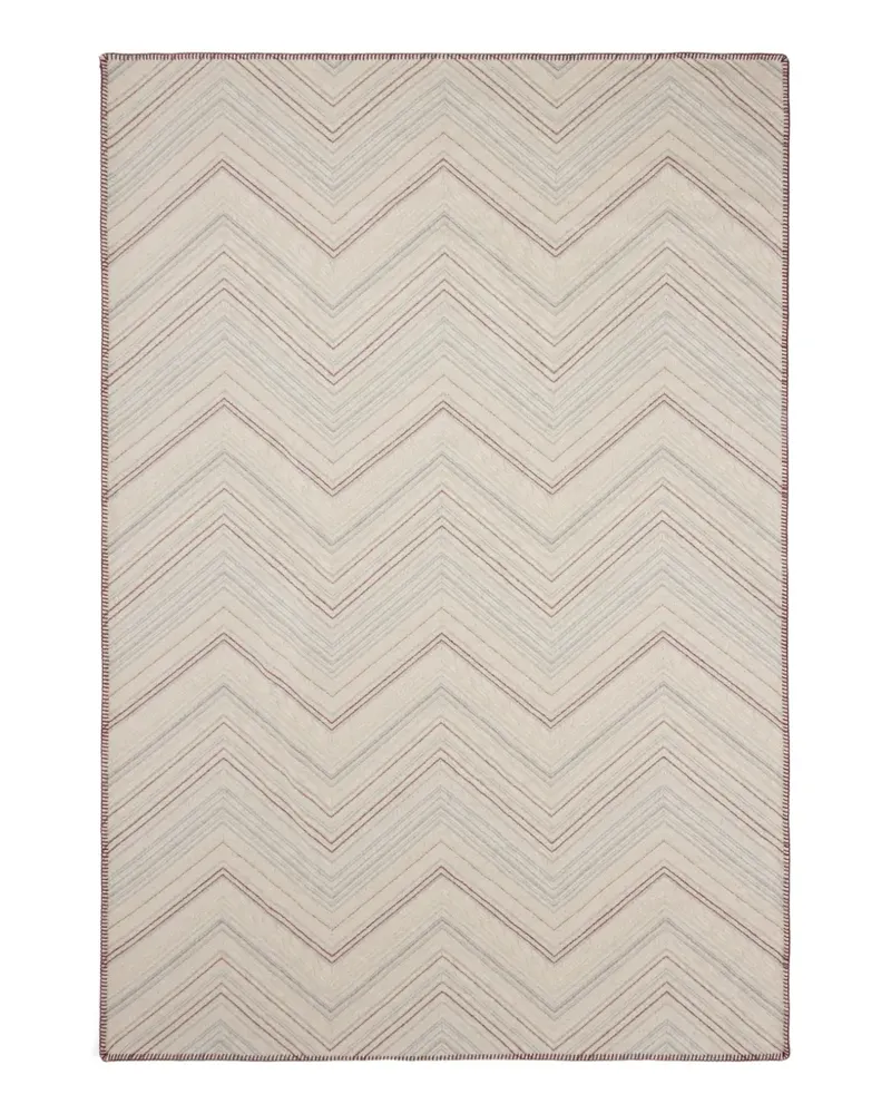 Missoni Home Catullo Decke mit Zickzackmuster - Nude Nude