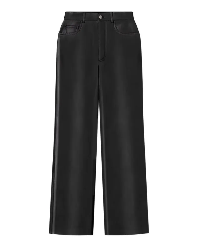 Nanushka Camma straight-leg trousers - Schwarz Schwarz