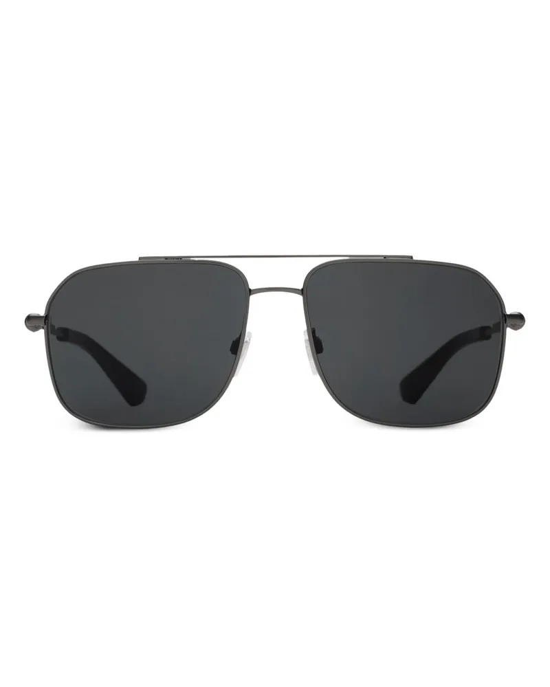 Burberry Getönte Pilotenbrille - Schwarz Schwarz