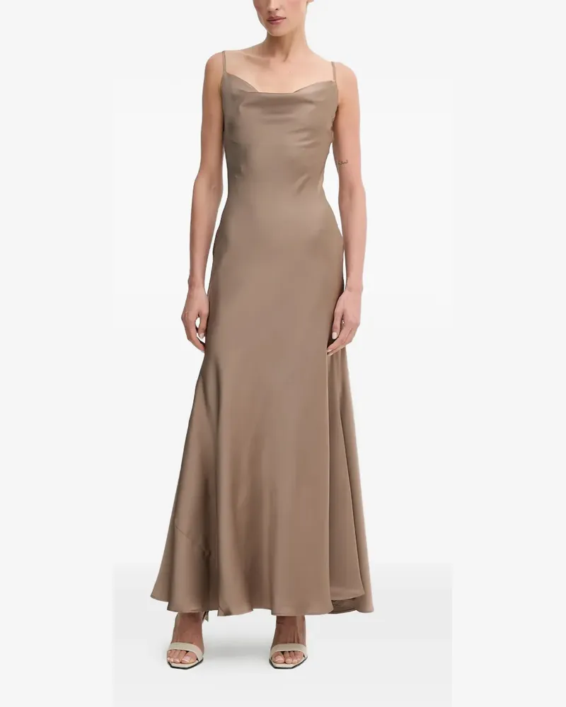 Bardot Monroe cowl-neck maxi dress - Braun Braun