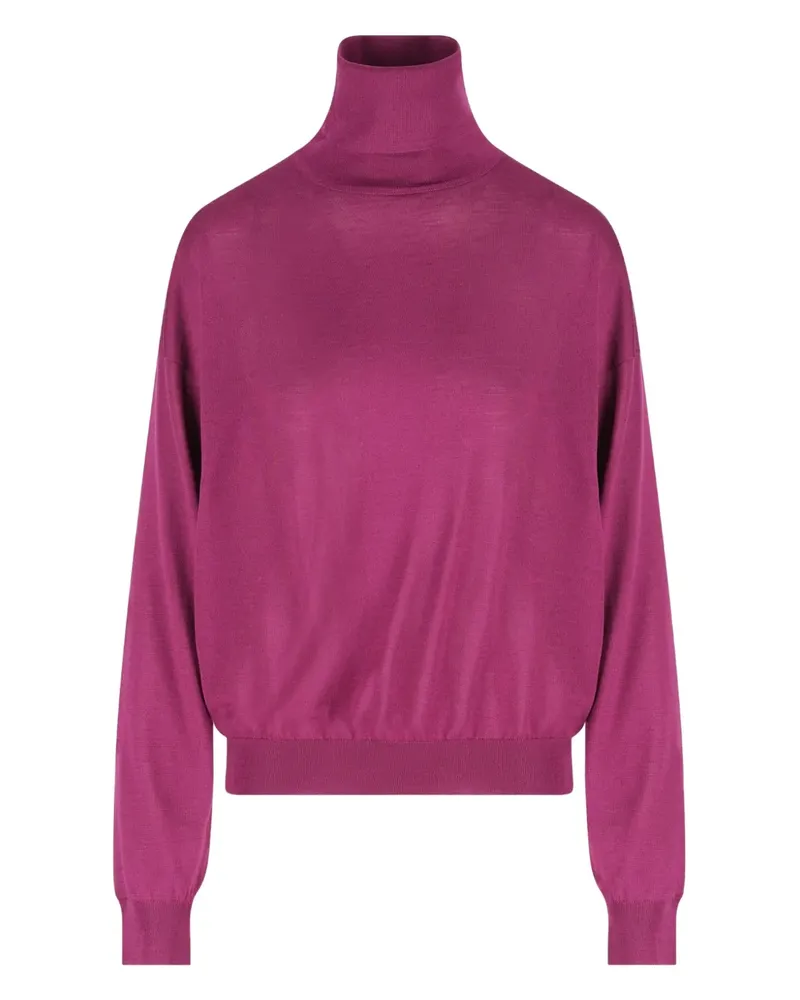 Saint Laurent turtleneck sweater - Violett Violett
