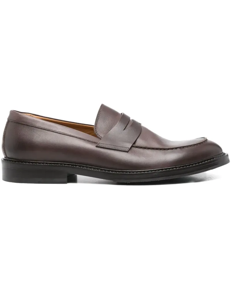 Eleventy Klassische Penny-Loafer - Braun Braun