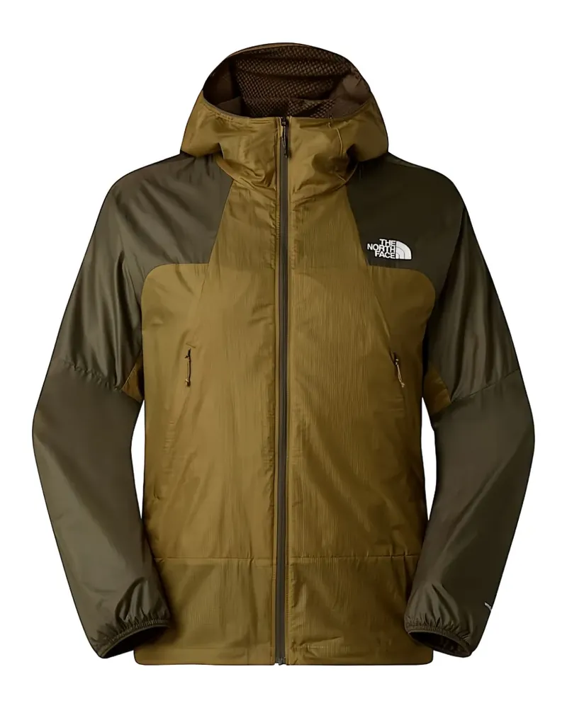 The North Face Jacke mit Logo-Print - Grün Grün