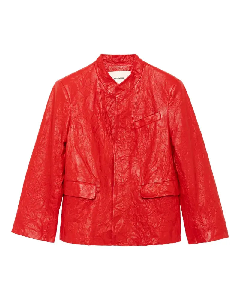 Zadig & Voltaire Veryn Blazer mit Falten - Rot Rot