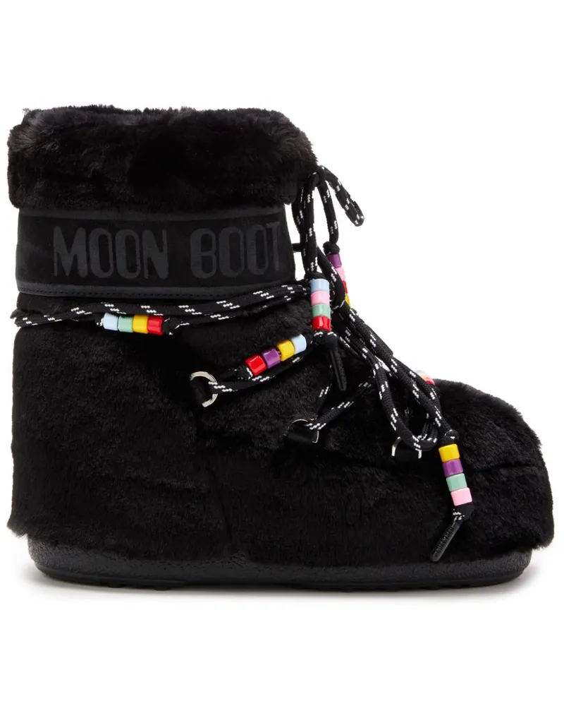 Moon Boot Icon Low Stiefel - Schwarz Schwarz