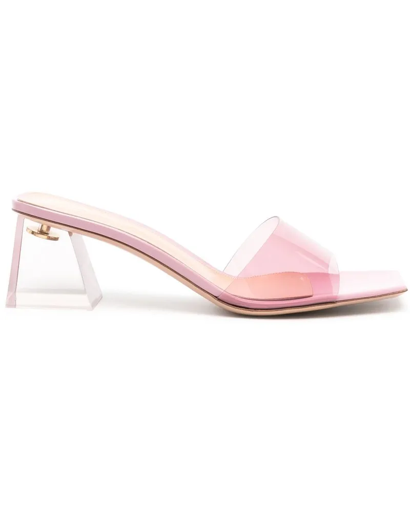 Gianvito Rossi Cosmic Mules 55mm - Rosa Rosa