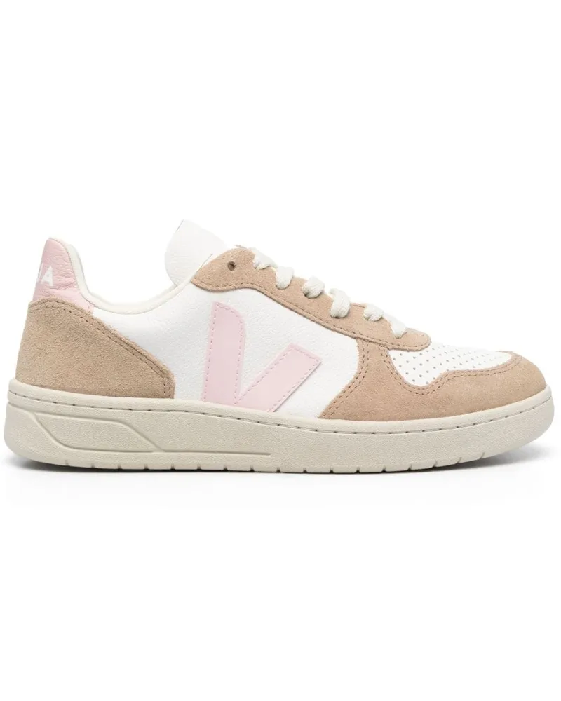 VEJA V-10 Sneakers - Weiß Weiß