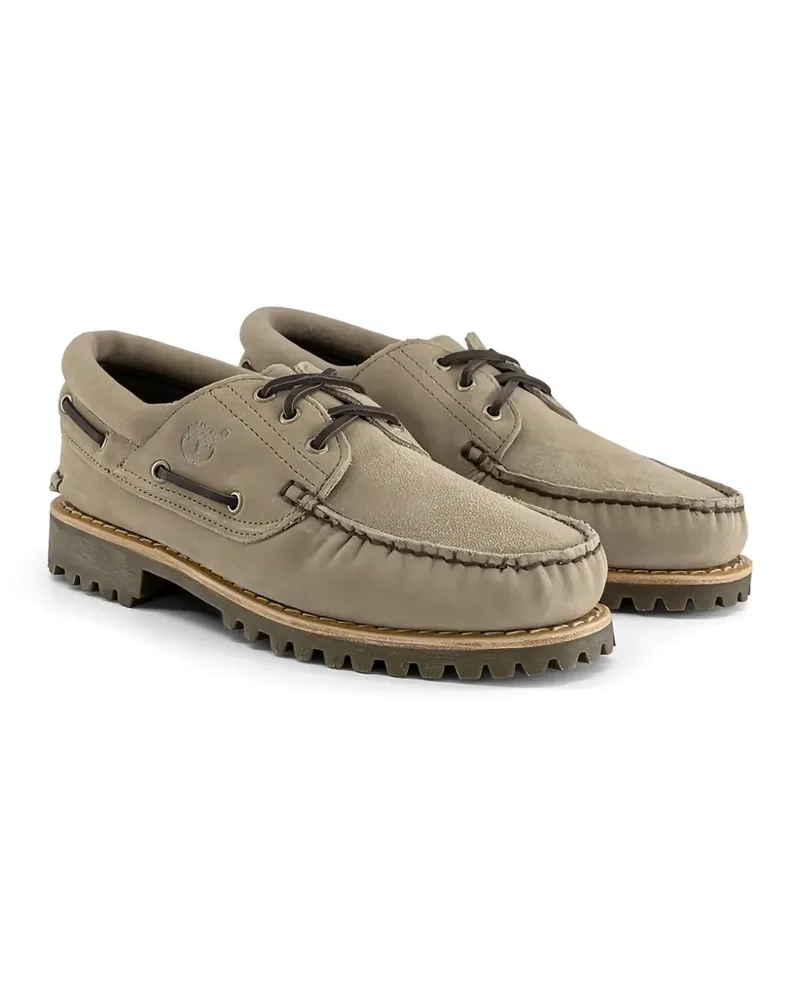 Timberland Mix Tape suede boat shoes - Nude Nude