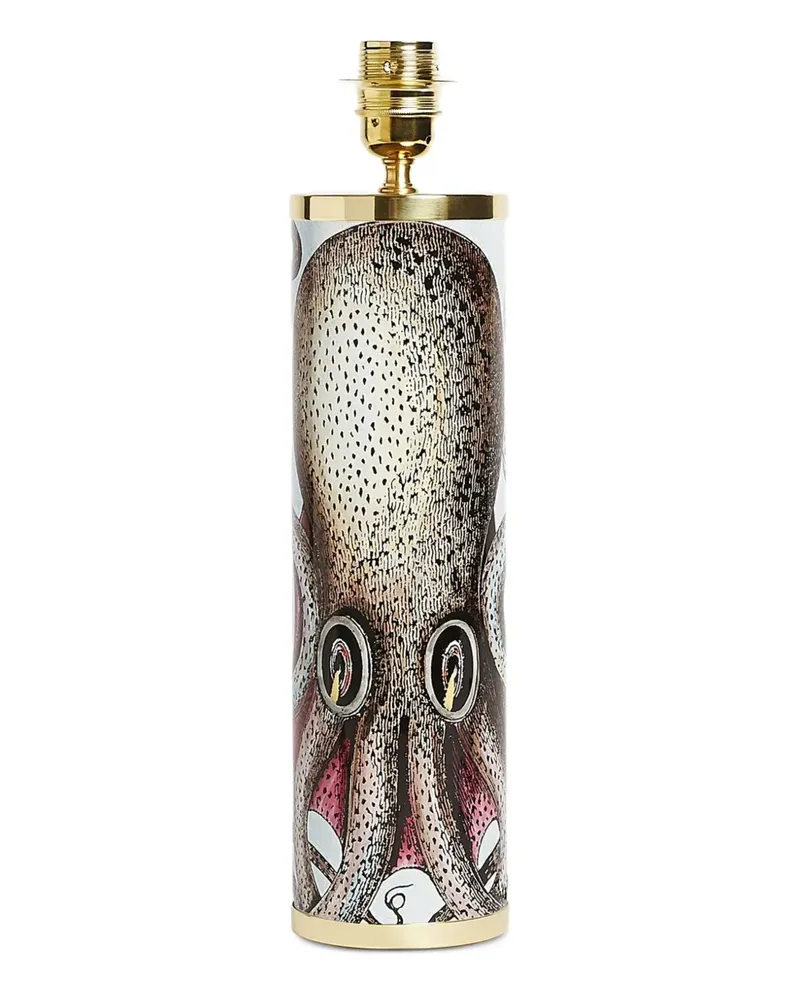Fornasetti Lampe mit Oktopus-Motiv - Blau Blau