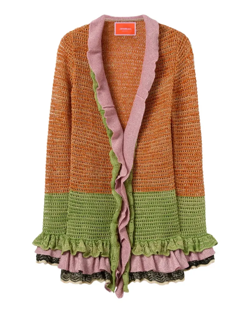 La DoubleJ Eight Counts cardigan - Orange Orange