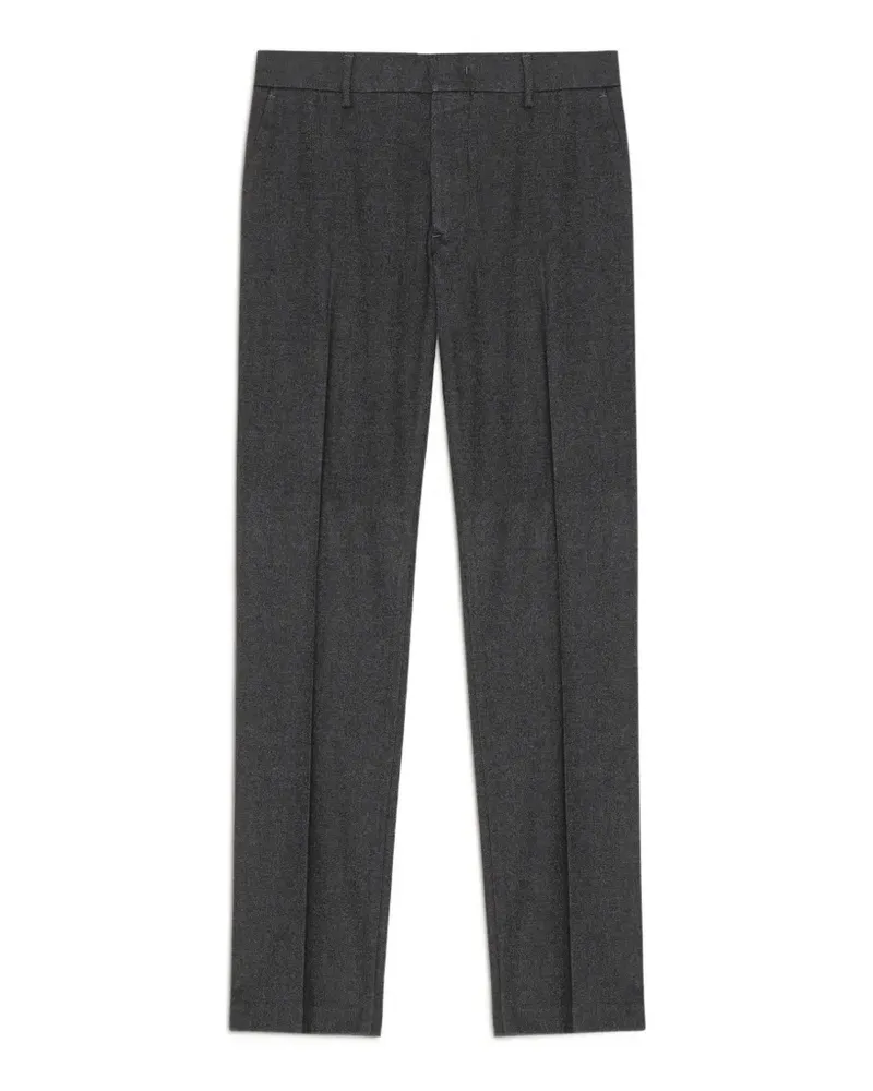 NN 07 Theo twill chino pants - Schwarz Schwarz