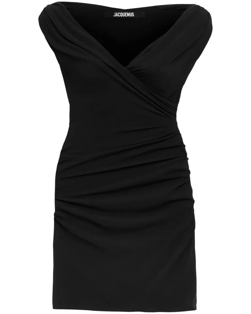 Jacquemus The Rita Minikleid - Schwarz Schwarz